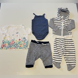 5 pieces bundle 4-6 months